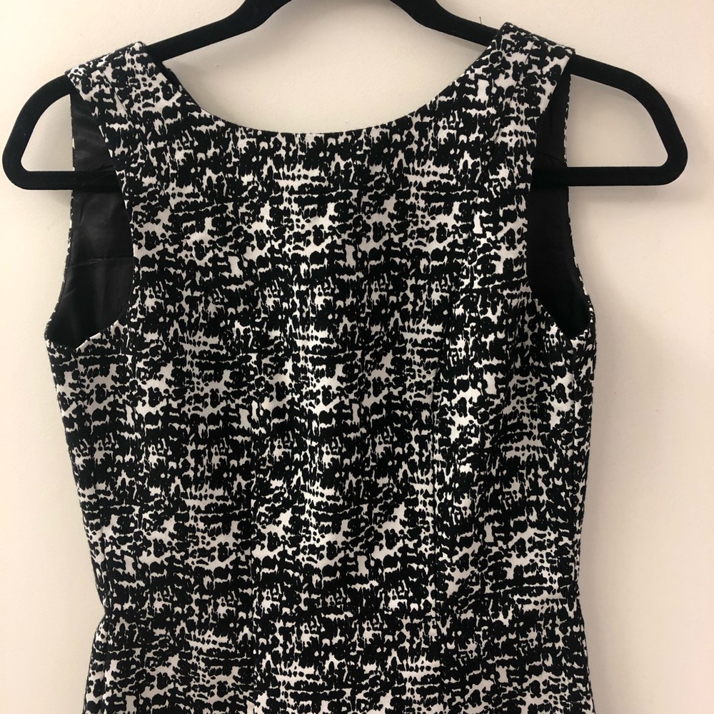 H&M Black and white dress